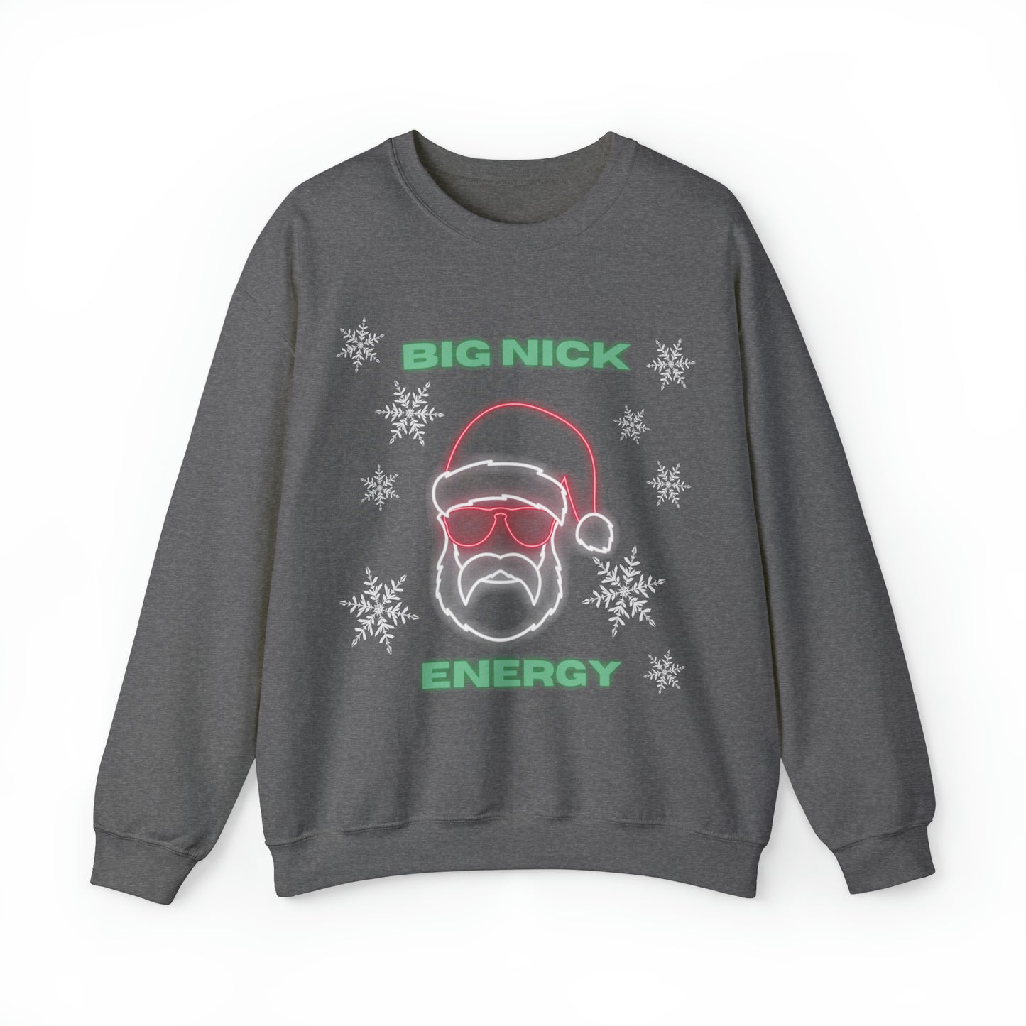 Neon Big Nick Energy Crewneck Sweatshirt