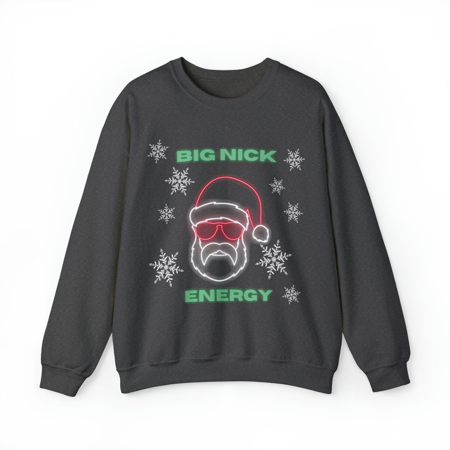 Neon Big Nick Energy Crewneck Sweatshirt