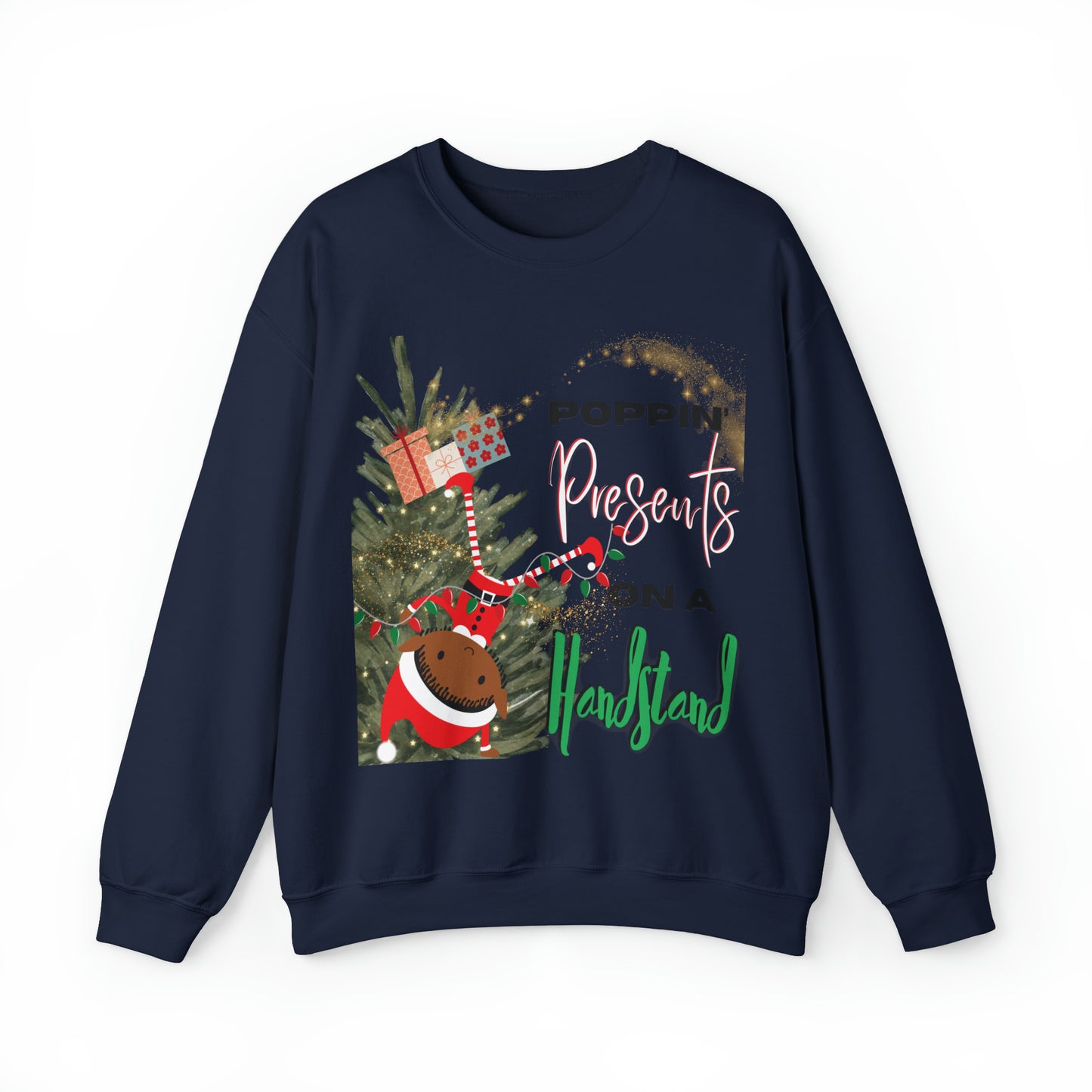 P Poppin Elf Crewneck Sweatshirt