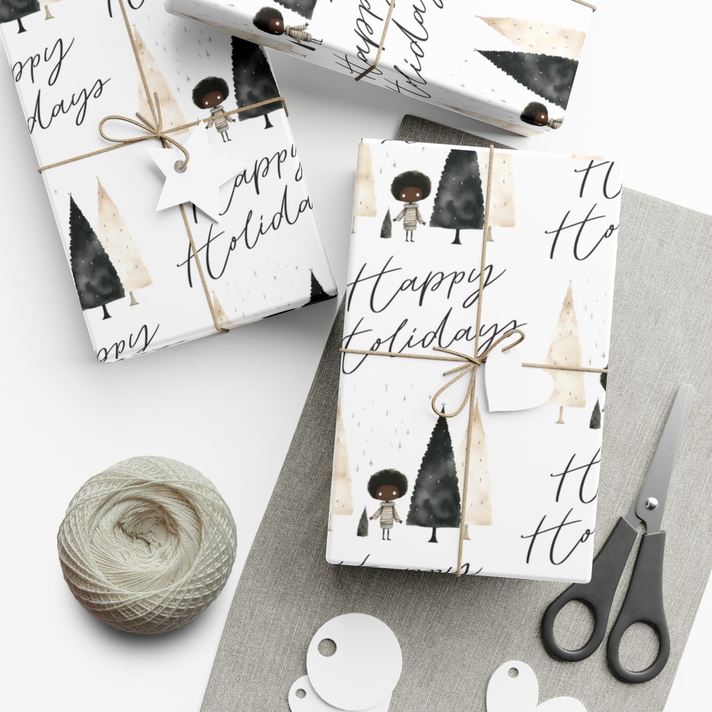 Black Boy Joy Holiday Gift Wrap