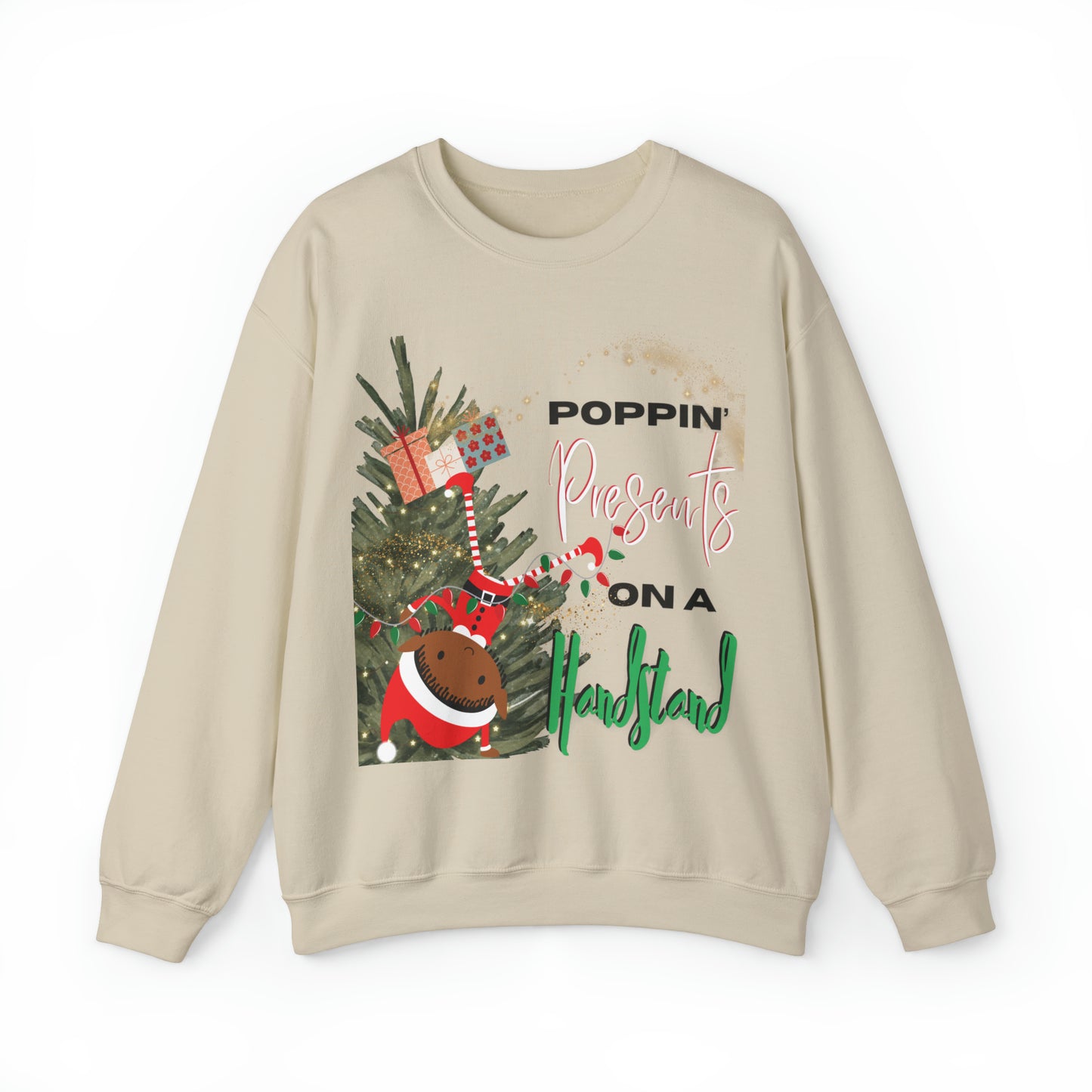 P Poppin Elf Crewneck Sweatshirt