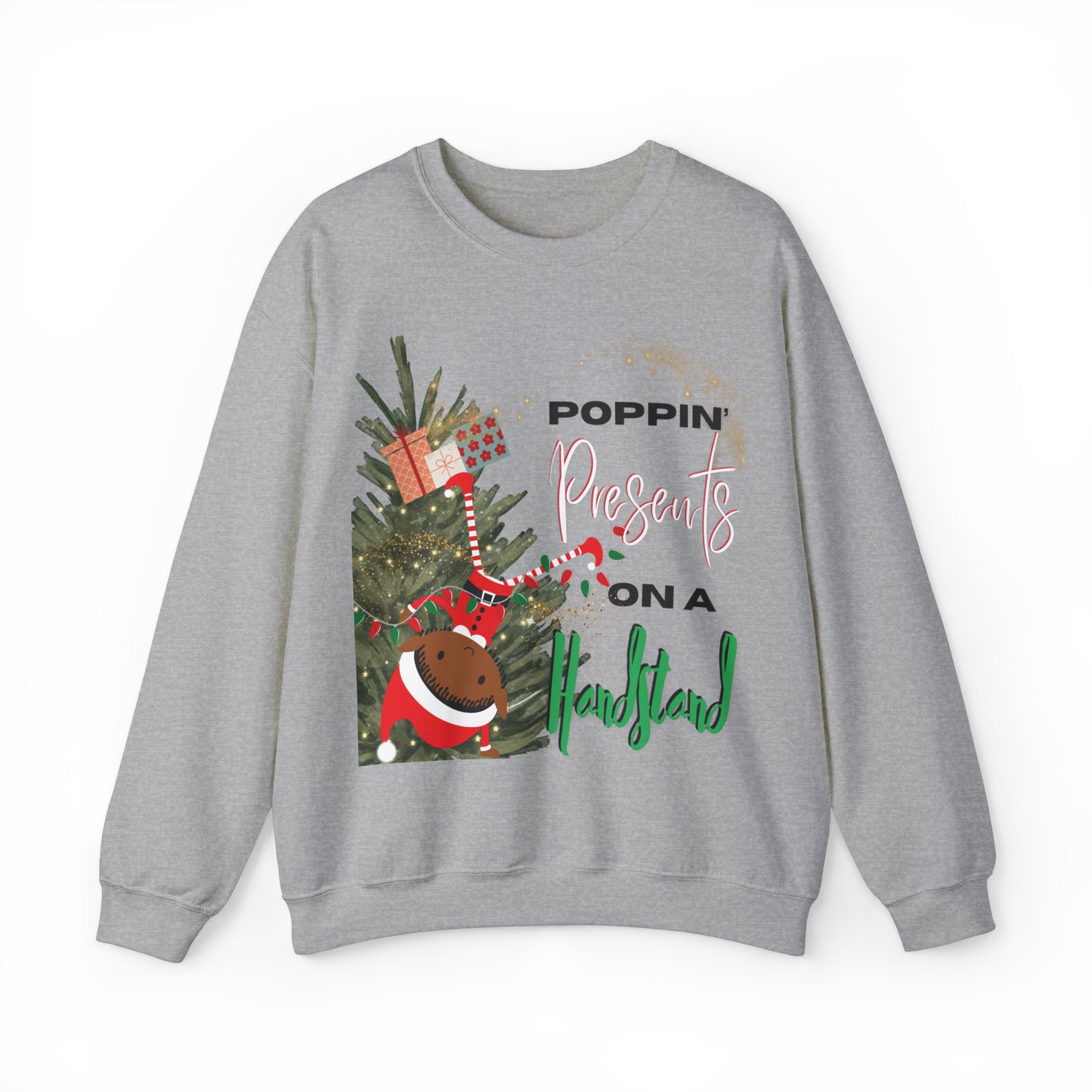 P Poppin Elf Crewneck Sweatshirt