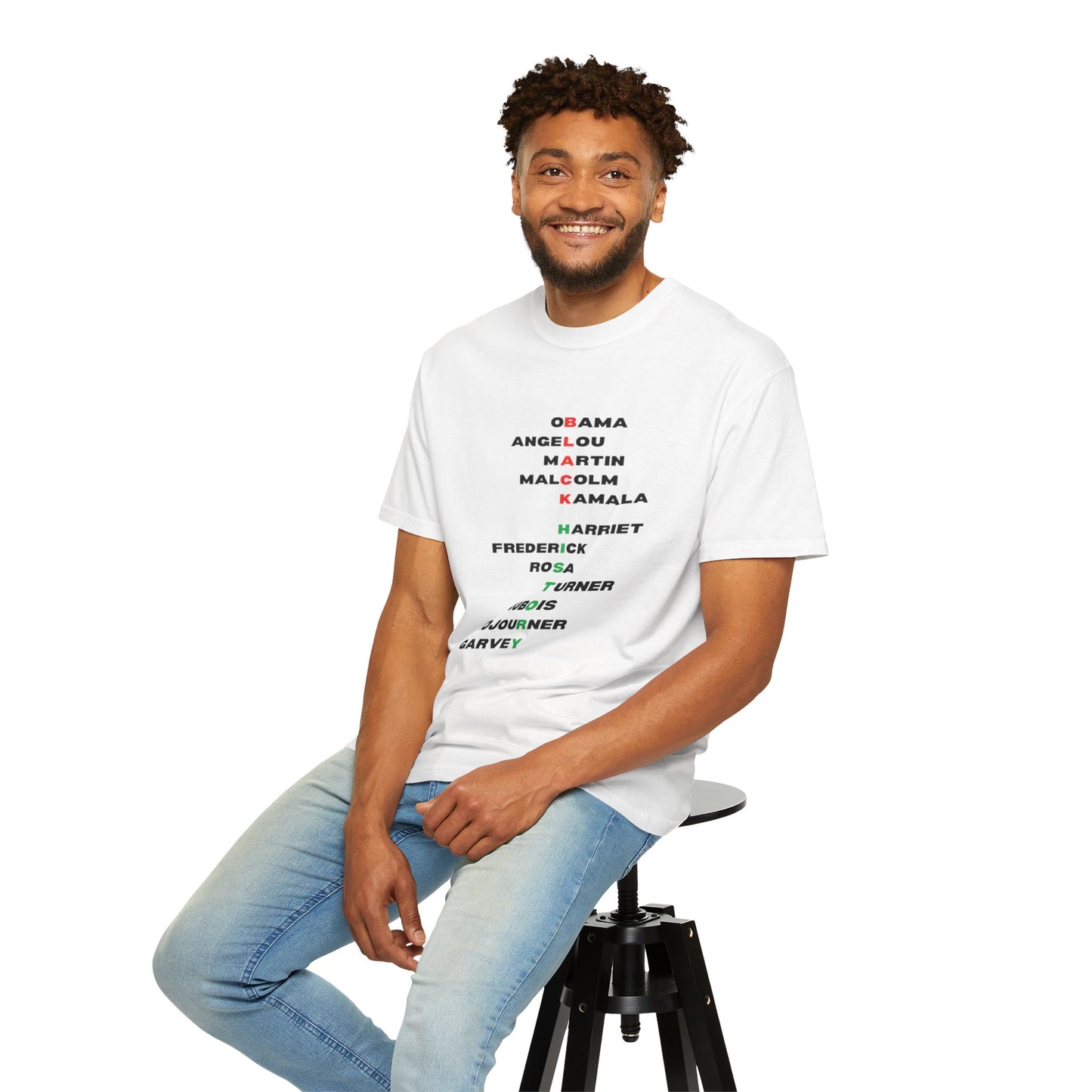 Icons in Black History Tee (White)