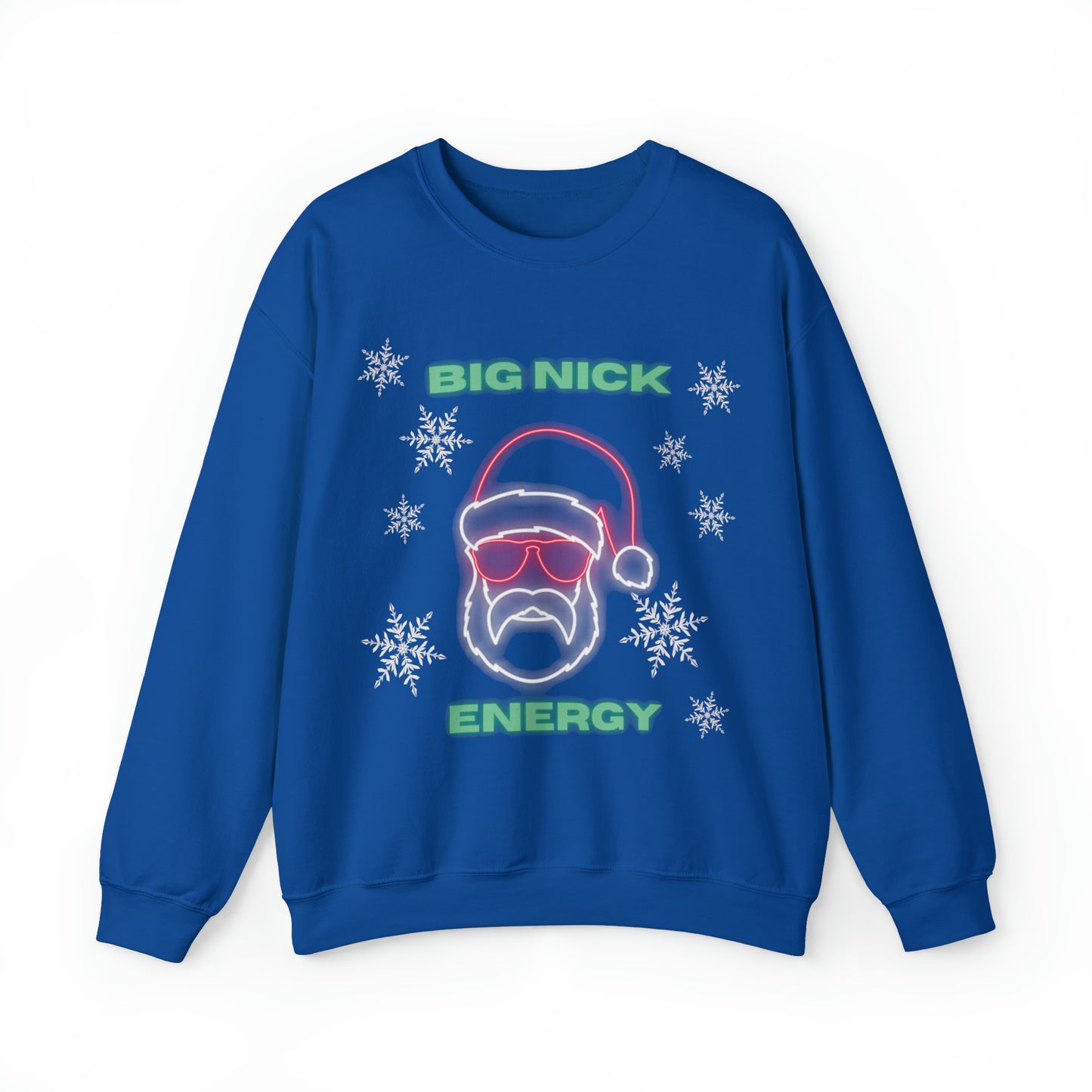 Neon Big Nick Energy Crewneck Sweatshirt