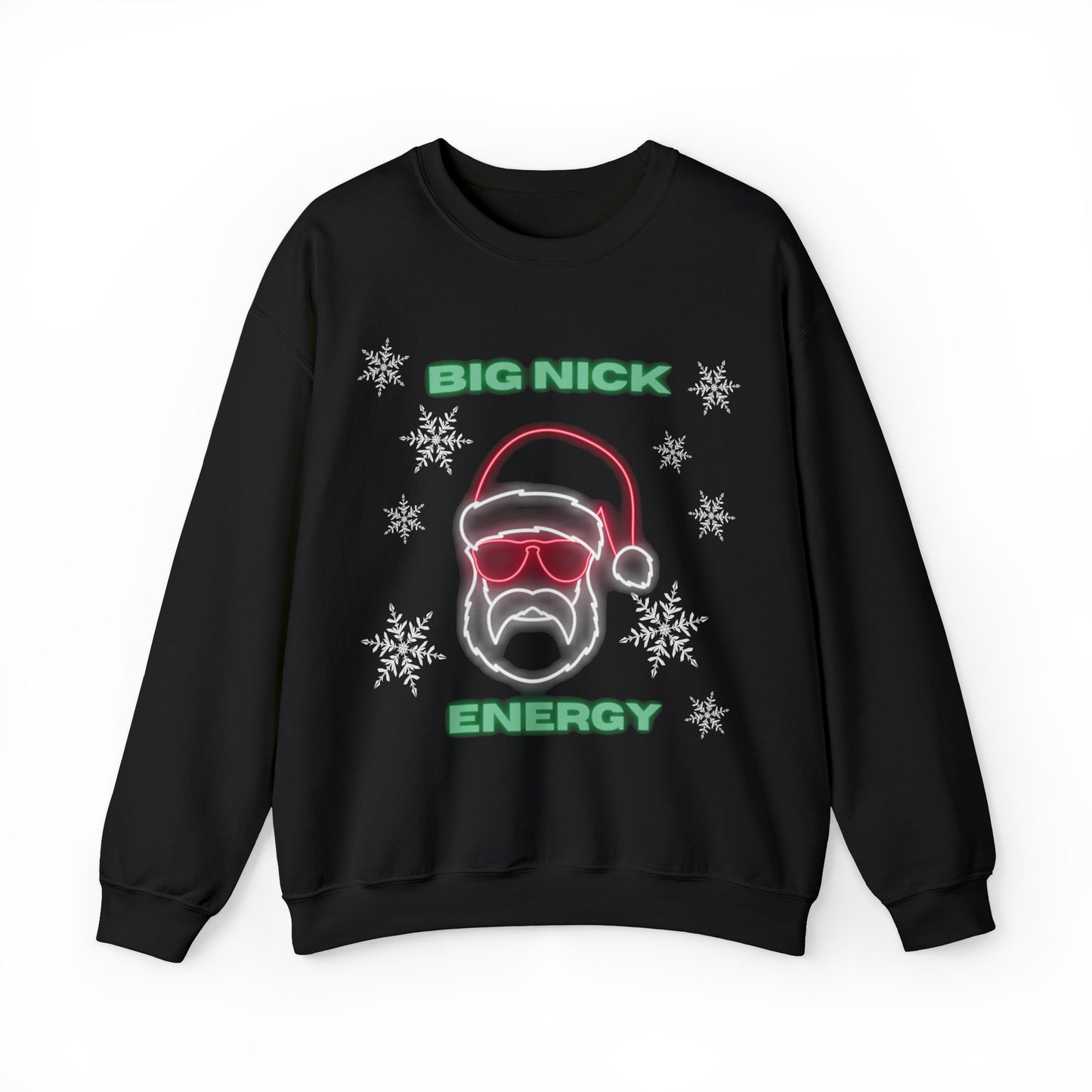 Neon Big Nick Energy Crewneck Sweatshirt