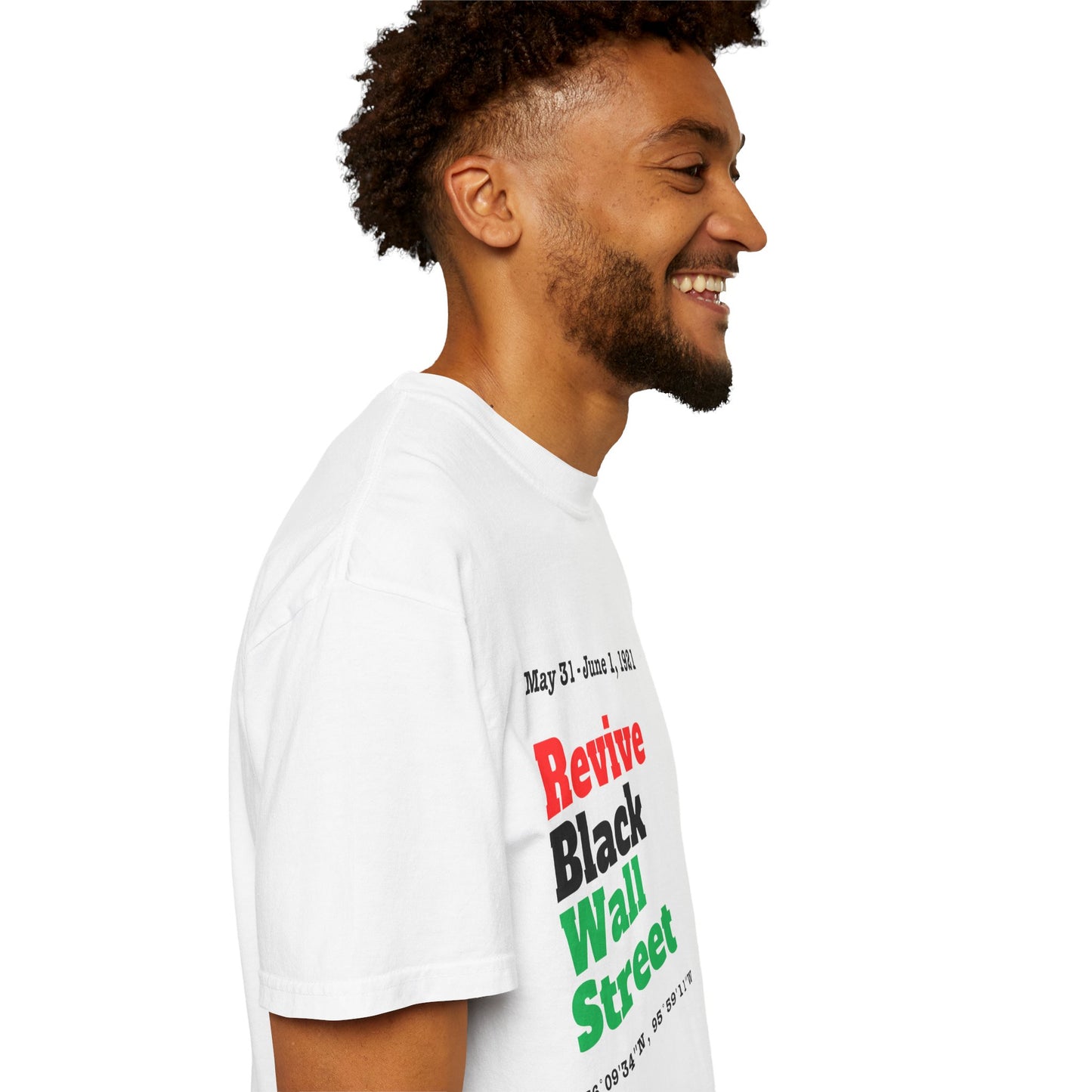 Revive Black Wall Street Tee