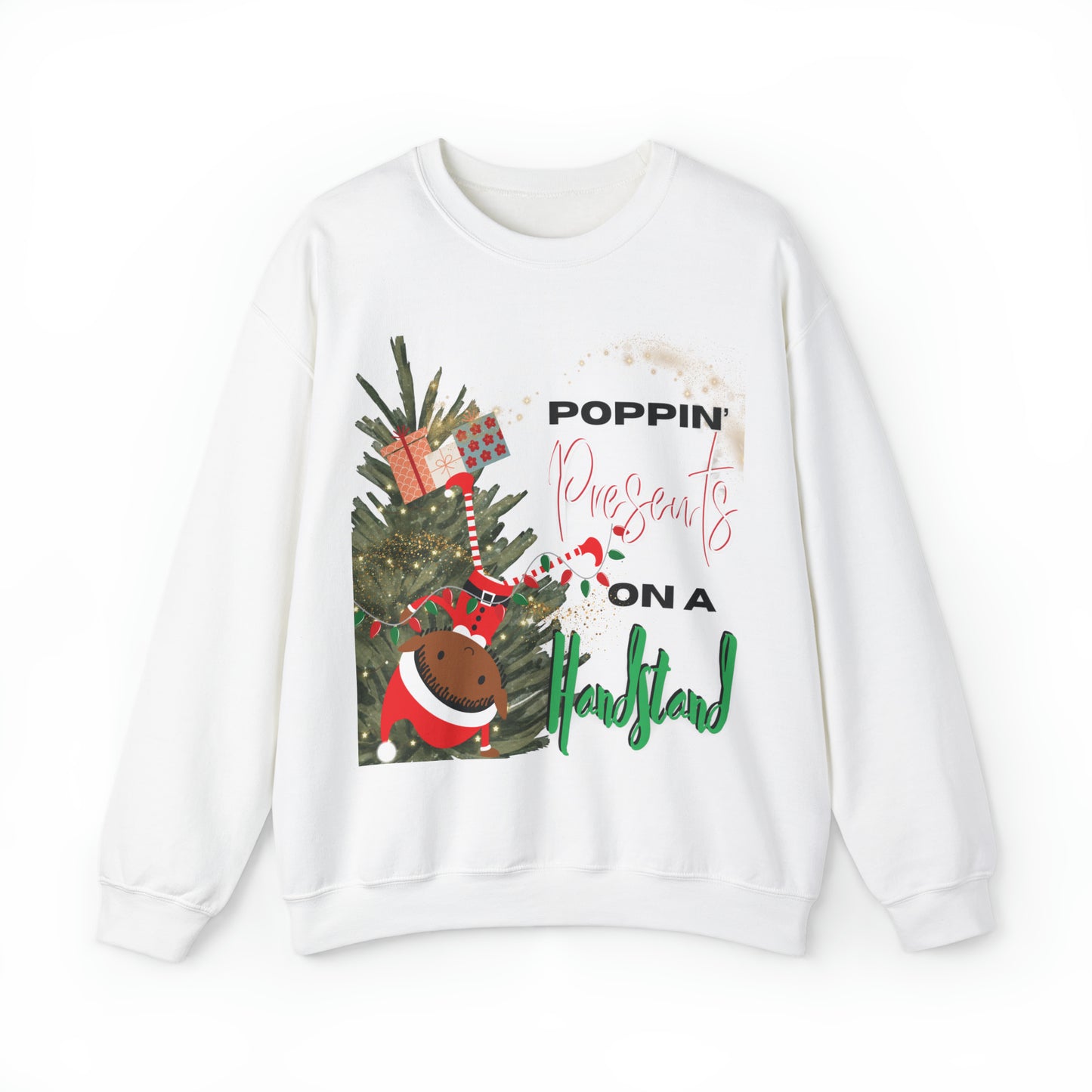 P Poppin Elf Crewneck Sweatshirt