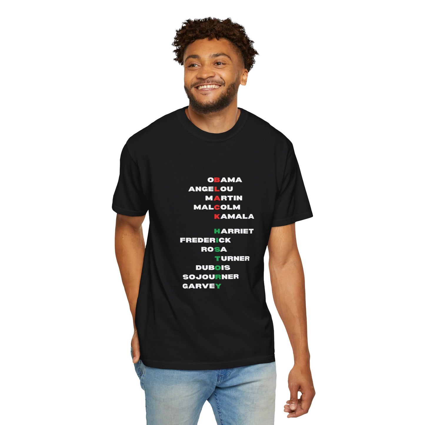 Icons in Black History Tee (Black)