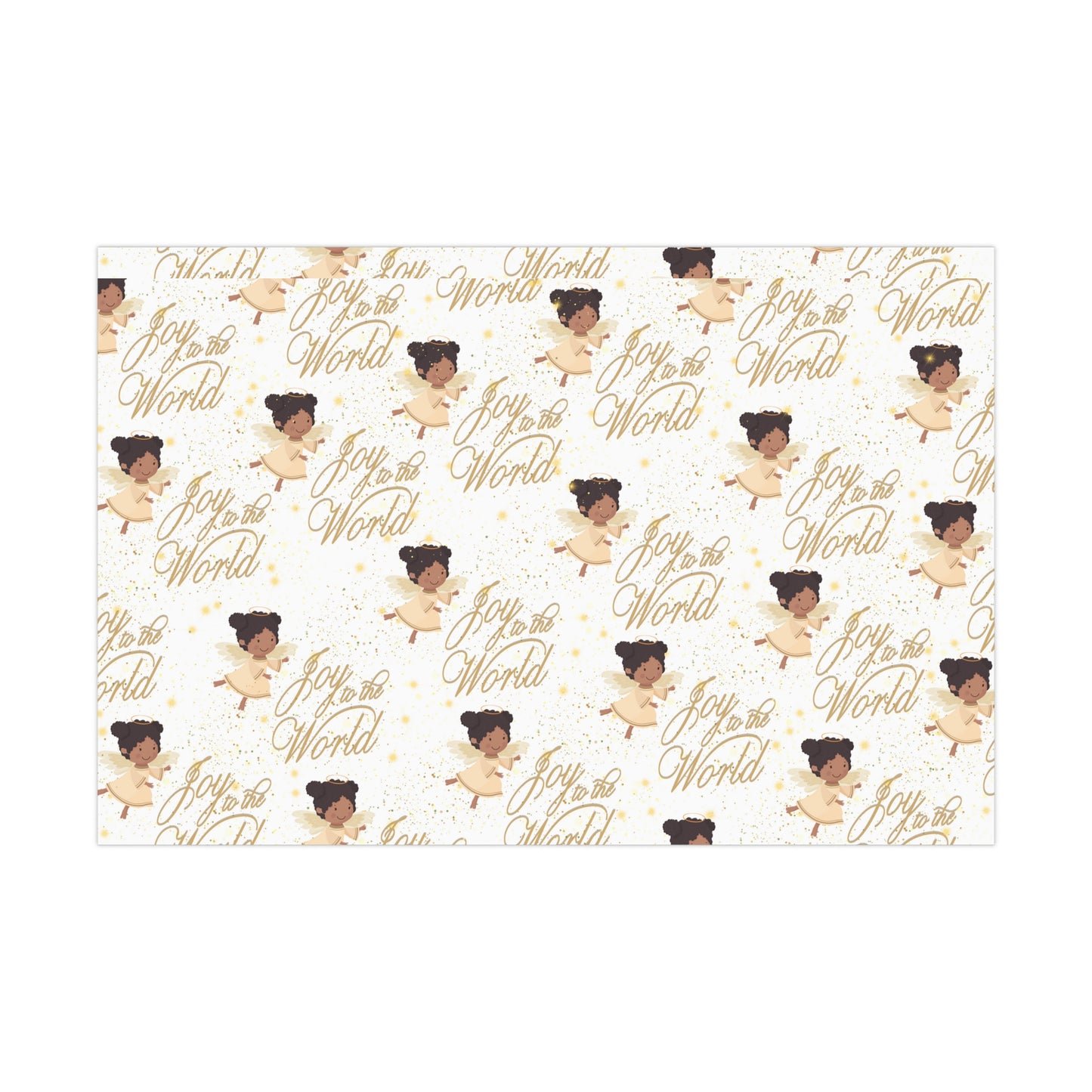 Joy to the World Holiday Gift Wrap