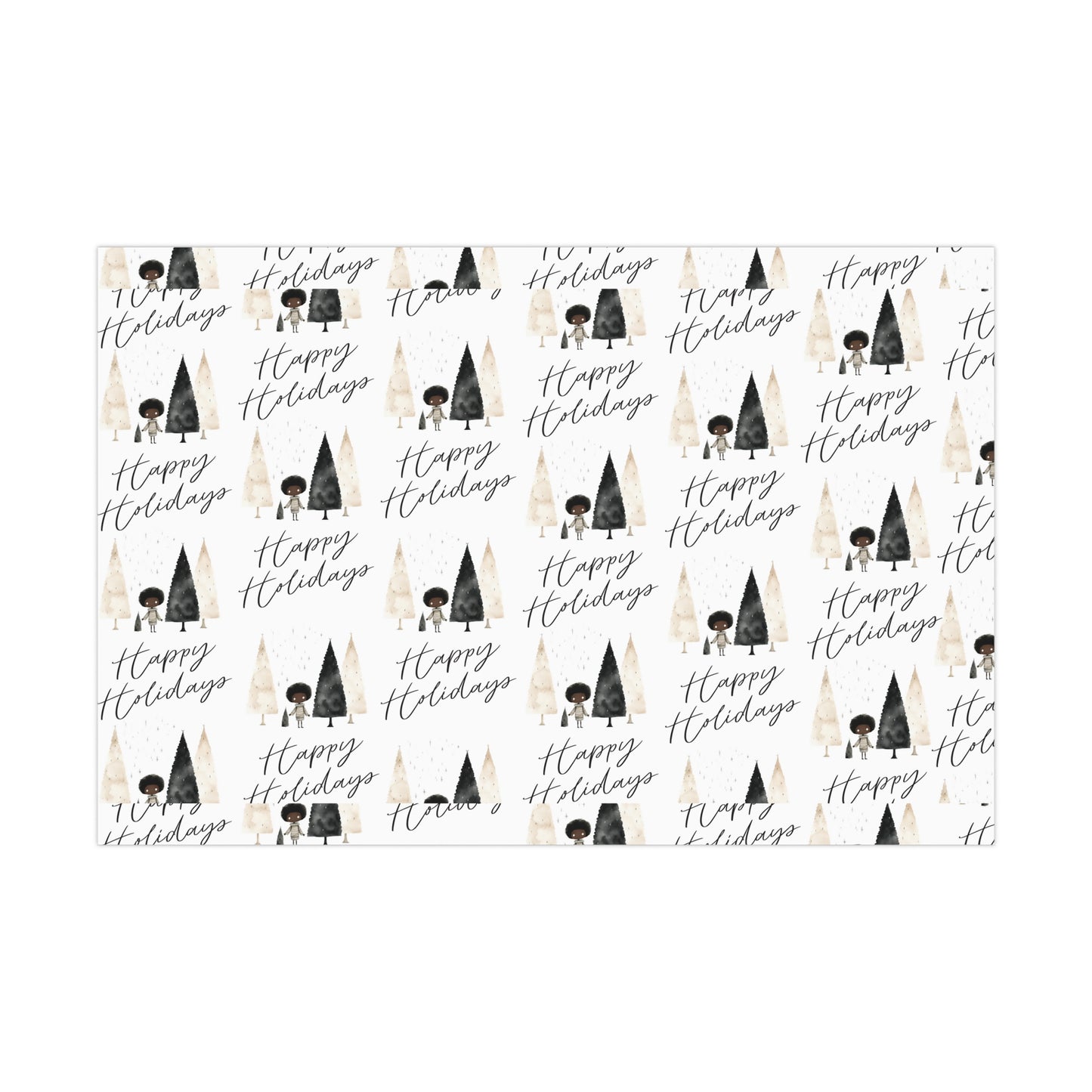 Black Boy Joy Holiday Gift Wrap